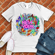 Load image into Gallery viewer, New York Animated City Tee
